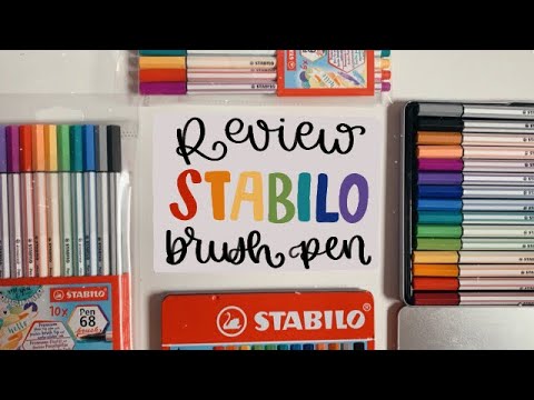 STABILO BRUSH PENS VALEN LA PENA ? |Feednotes|