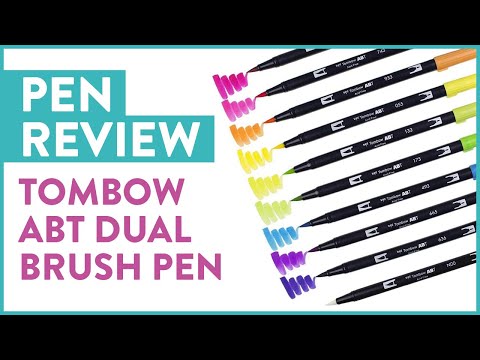 Tombow ABT Dual Brush Pens | Pen Review