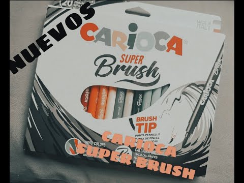 Unboxing de los nuevos Carioca Super Brush