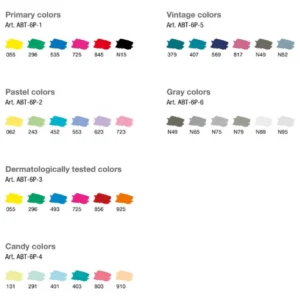 Gama de colores de rotuladores Tombow ABT doble punta