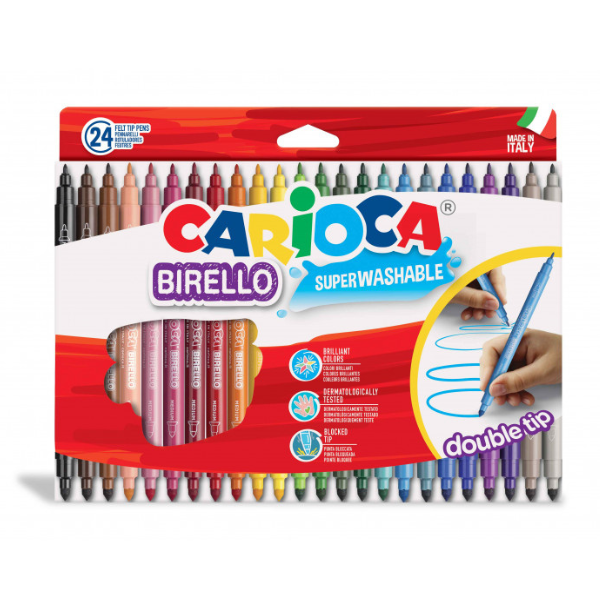 Carioca Super-Brush lettering – Caja de Rotuladores con Punta Pincel, 10  Colores