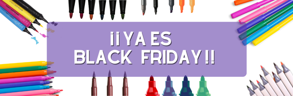 Ya están las ofertas black friday en rotuladores de lettering